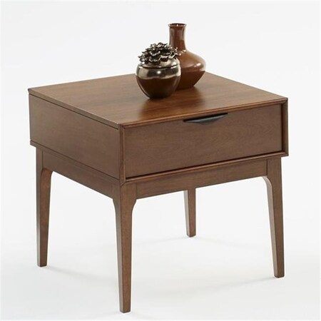 Progressive Furniture Progressive Furniture T106-04 Mid-Mod End Table - 23 x 26 x 23 in. T106-04